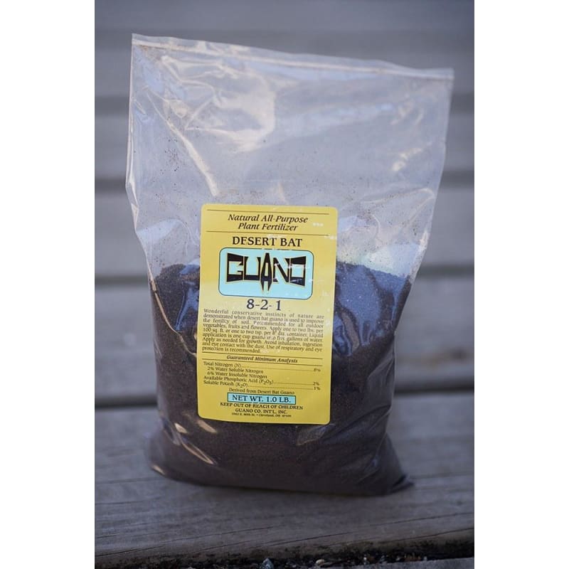 bat plant fertilizer Desert Bat Guano (1 LB)