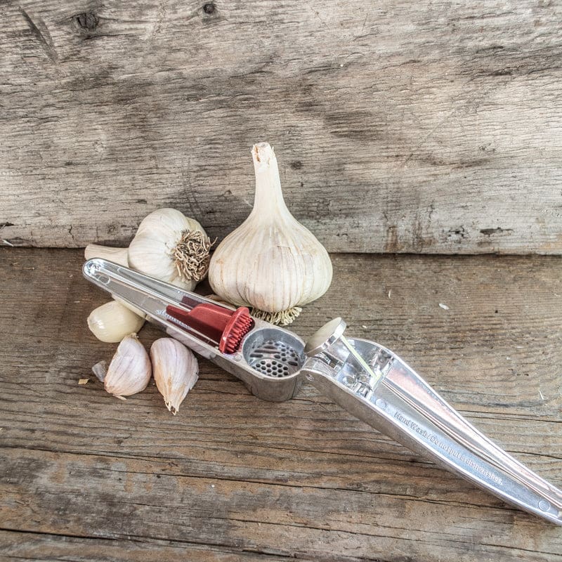 Garlic Press with Cleaner – Pinetree Garden Seeds