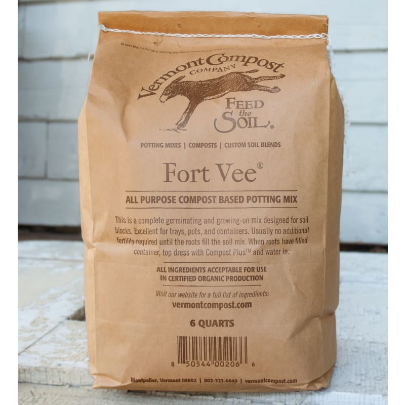 is potting mix compost Vermont Compost Company Fort Vee All-Purpose Compost-Based Potting Mix – Pinetree Garden Seeds