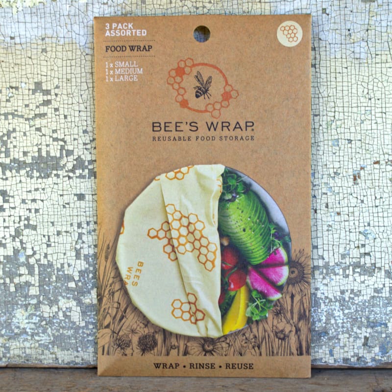 Bee’s Wrap® Honeycomb Assorted 3 Pack (S,M,L)