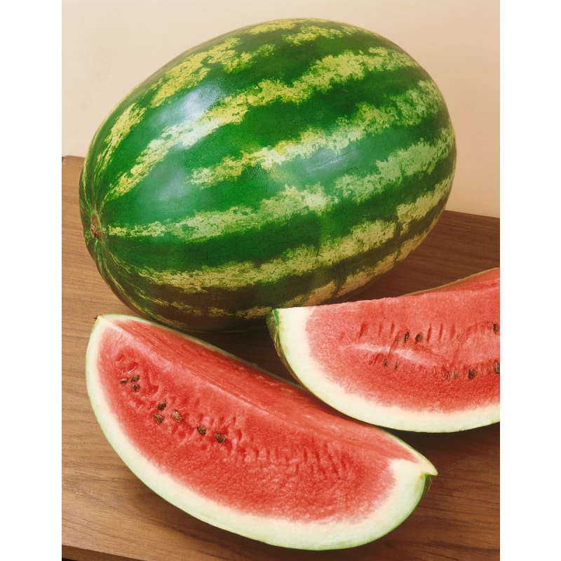Crimson Sweet Watermelon (Organic 85 Days) - Vegetables