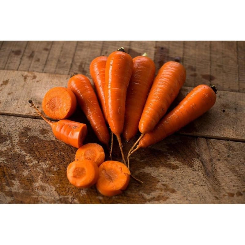 Red Cored Chantenay Carrot (Heirloom 75 Days) - Vegetables