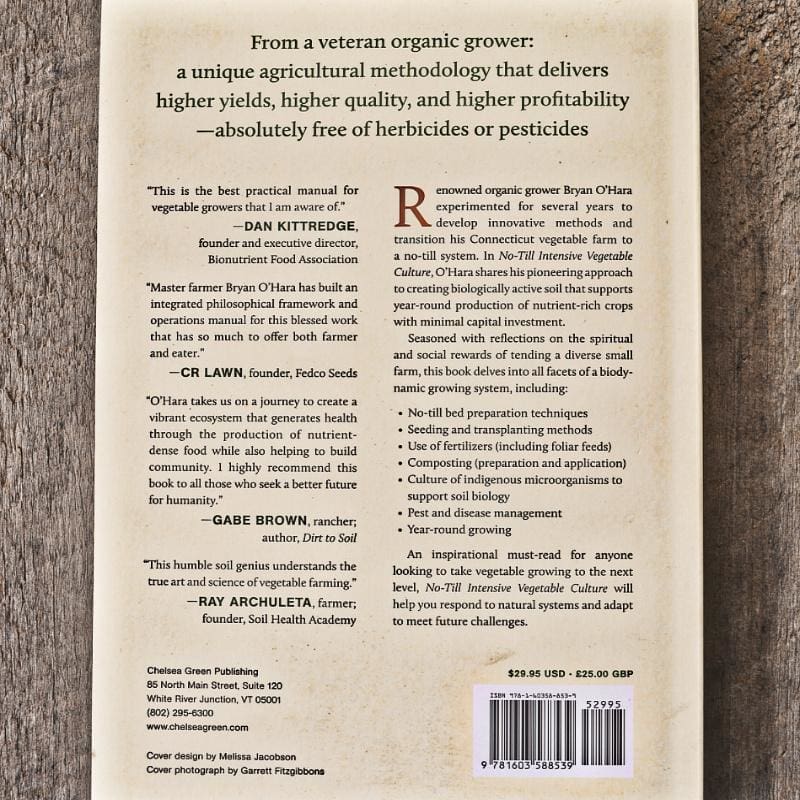 The No-Till Organic Vegetable Farm - Books