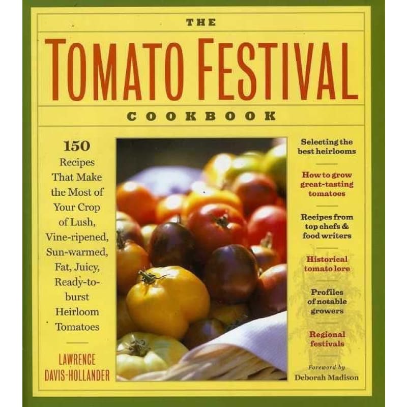 Tomato Festival Cookbook - Books