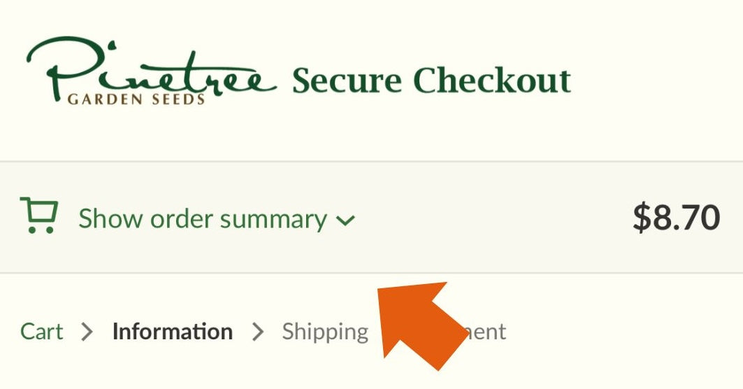 Placing a Mobile Order