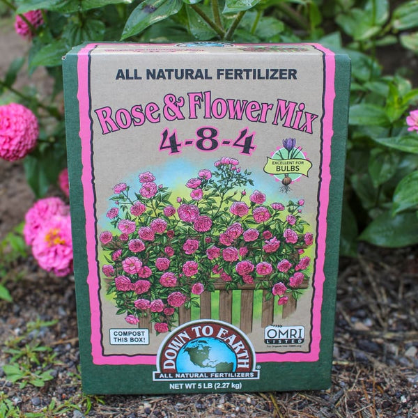 Down To Earth 5 Lb. 4-8-4 Rose & Flower Mix