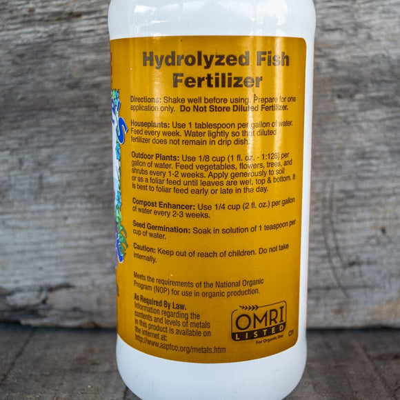 Neptune's Harvest Fish Fertilizer (Pint) Garden Seeds