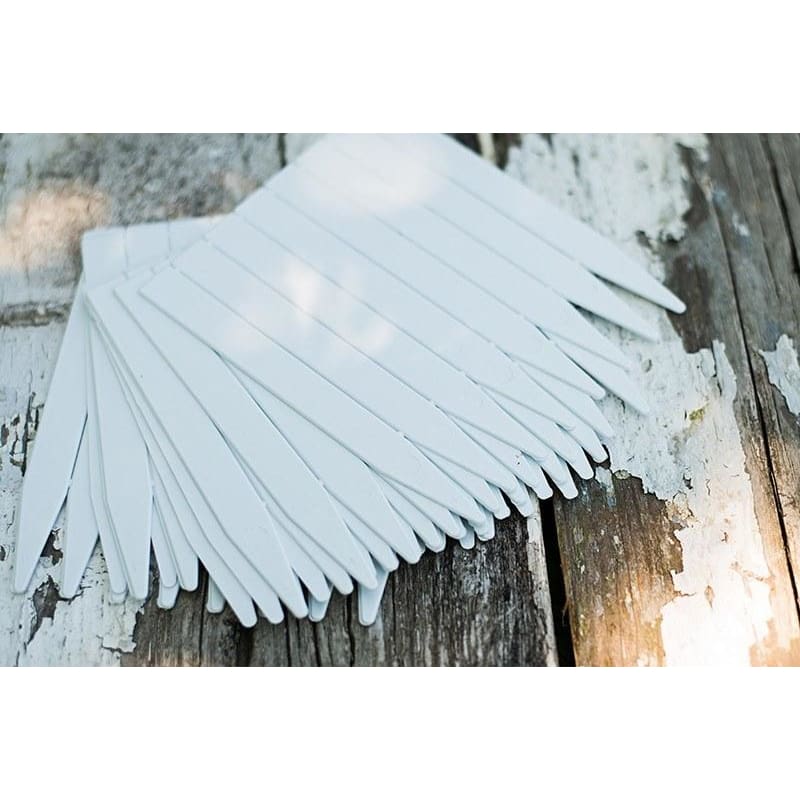 Six Inch Plastic Labels (80)