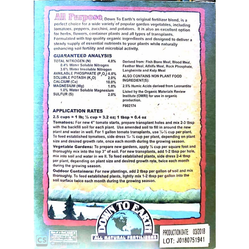 All-Purpose Fertilizer Mix
