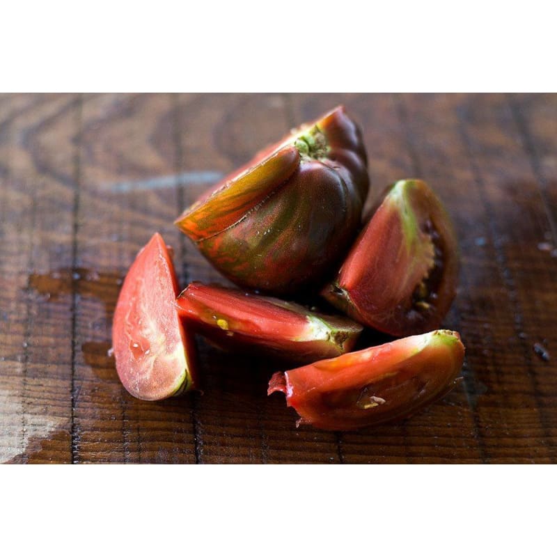 thumbnail image 2 of Tim's Tomatoes Pink Berkeley Tie-Dye Tomato Seeds – Heirloom, Organic, Bulk Wholesale 2 of 6