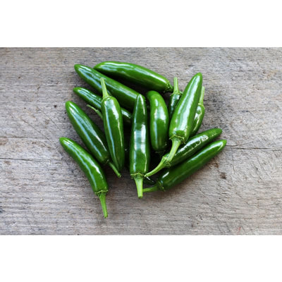 Serrano Hot Pepper (Heirloom 75 Days) - Vegetables